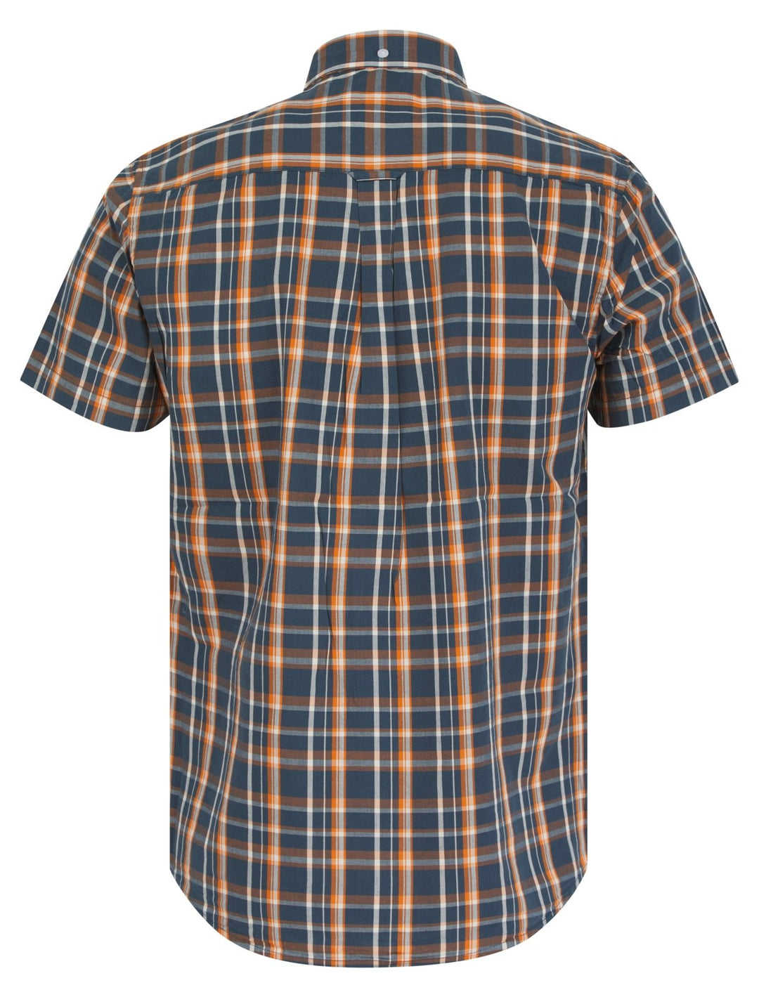 Mens Tokyo Laundry Navy Checked Polo Shirt from You Know Who's