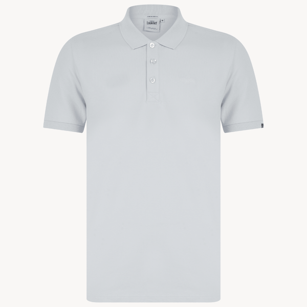Mens Tokyo Laundry Pale Blue Polo With Embroidery from You Know Who's