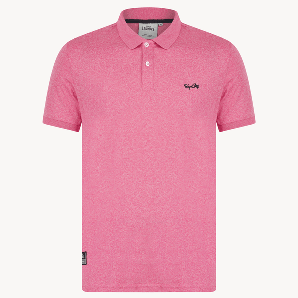 Mens Pink Tokyo Laundry Polo Shirt – You Know Who's