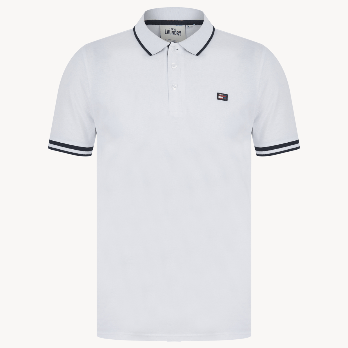 Mens Tokyo Laundry Tipped Collar Polo from You Know Who's