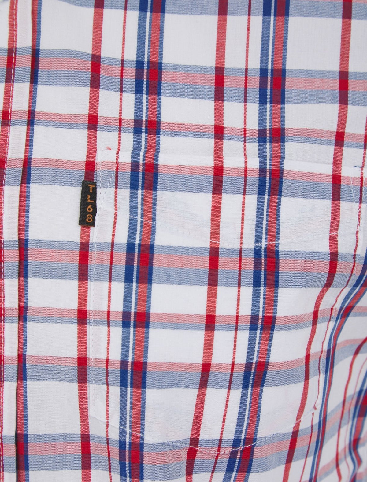 Mens Tokyo Laundry White Checked Polo Shirt from You Know Who's