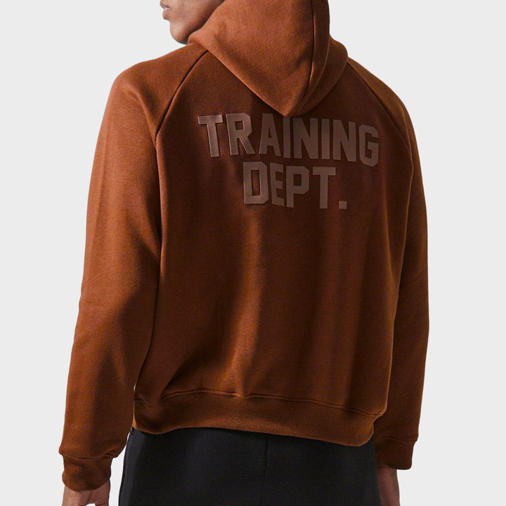 Men`s Training Dept Boxy Hoody - Chocolate from You Know Who's