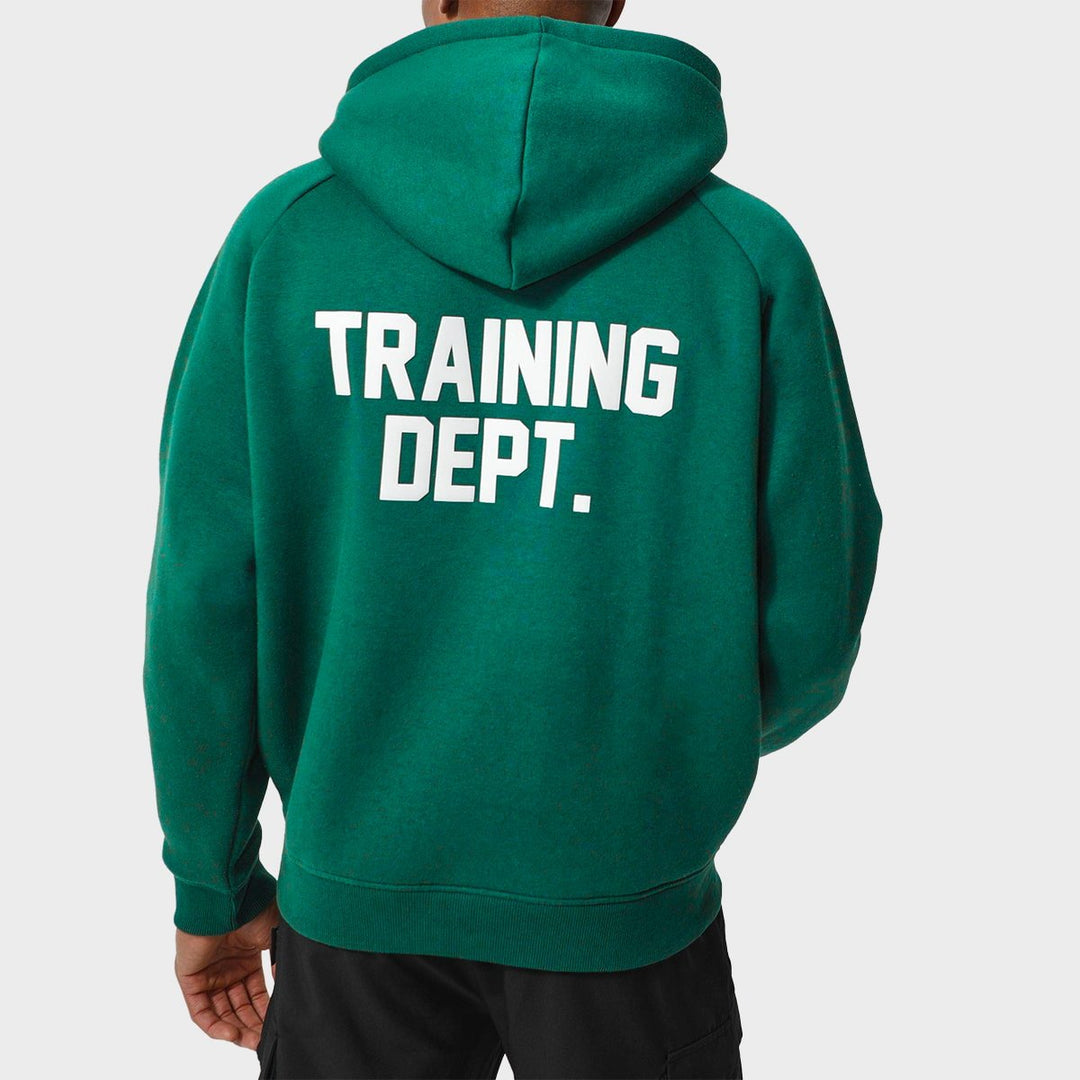 Men`s Training Dept Boxy Hoody - Green from You Know Who's