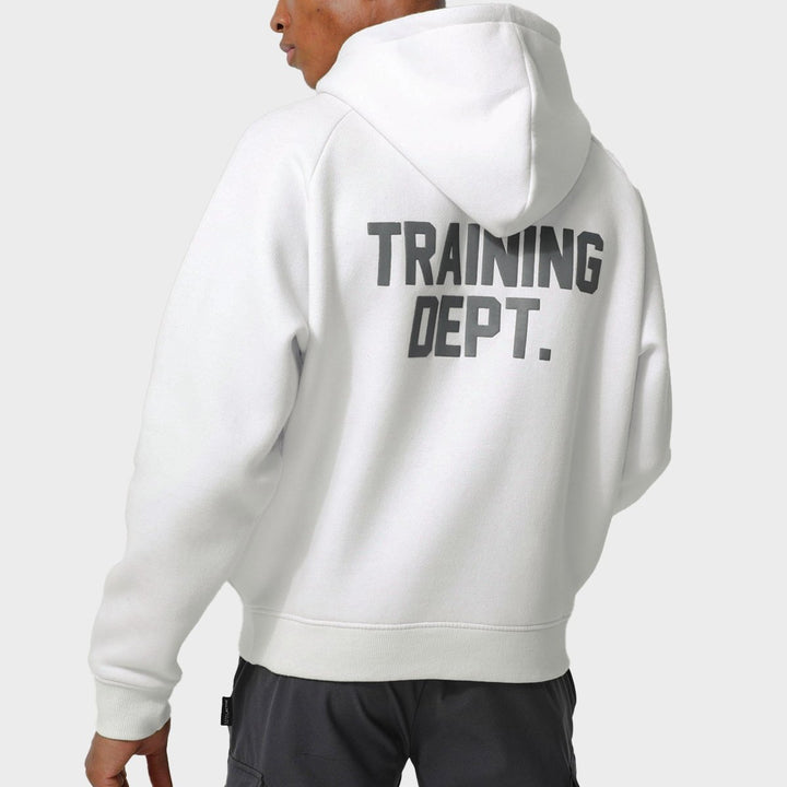 Men`s Training Dept Boxy Hoody - White from You Know Who's