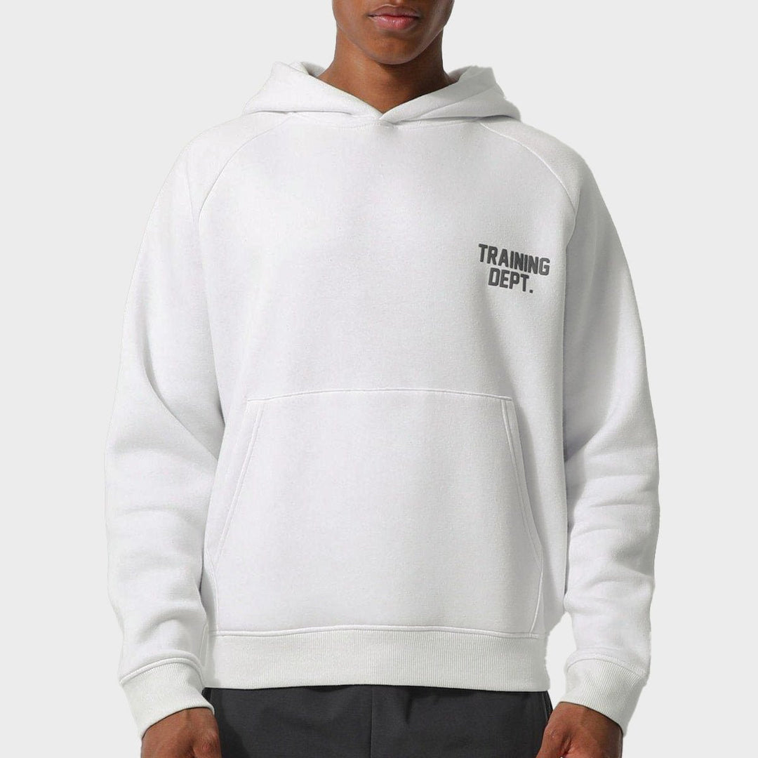 Men`s Training Dept Boxy Hoody - White from You Know Who's