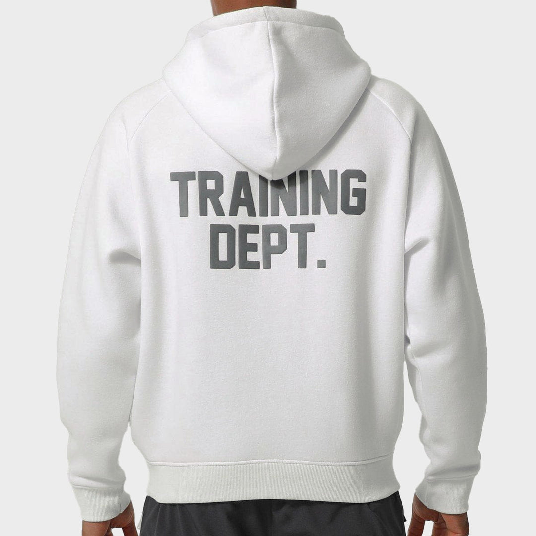 Men`s Training Dept Boxy Hoody - White from You Know Who's