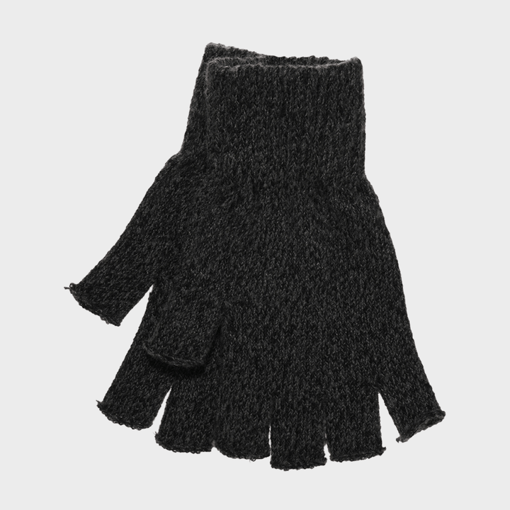 Mens Twist Yarn Fingerless Gloves from You Know Who's