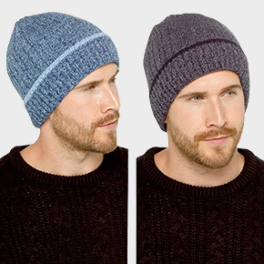 Men's Twist Yarn Hat with Lining from You Know Who's