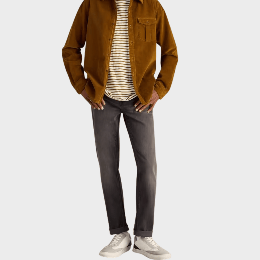 Mens Washed Black Slim Jeans from You Know Who's