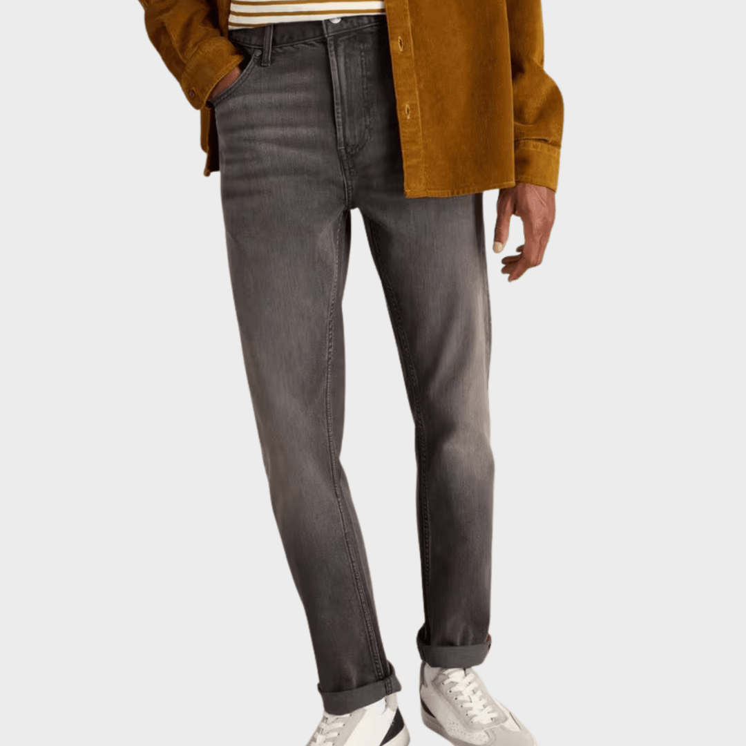 Mens Washed Black Slim Jeans from You Know Who's