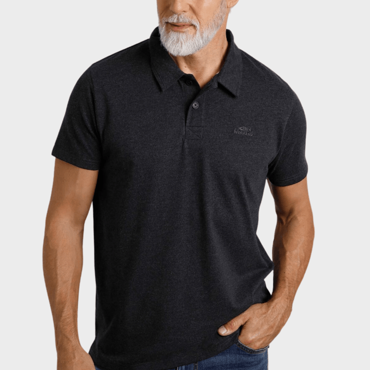 Mens WF Charcoal Polo from You Know Who's