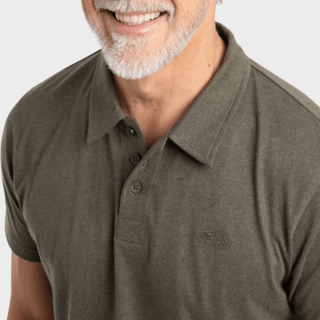 Mens WF Khaki Polo from You Know Who's