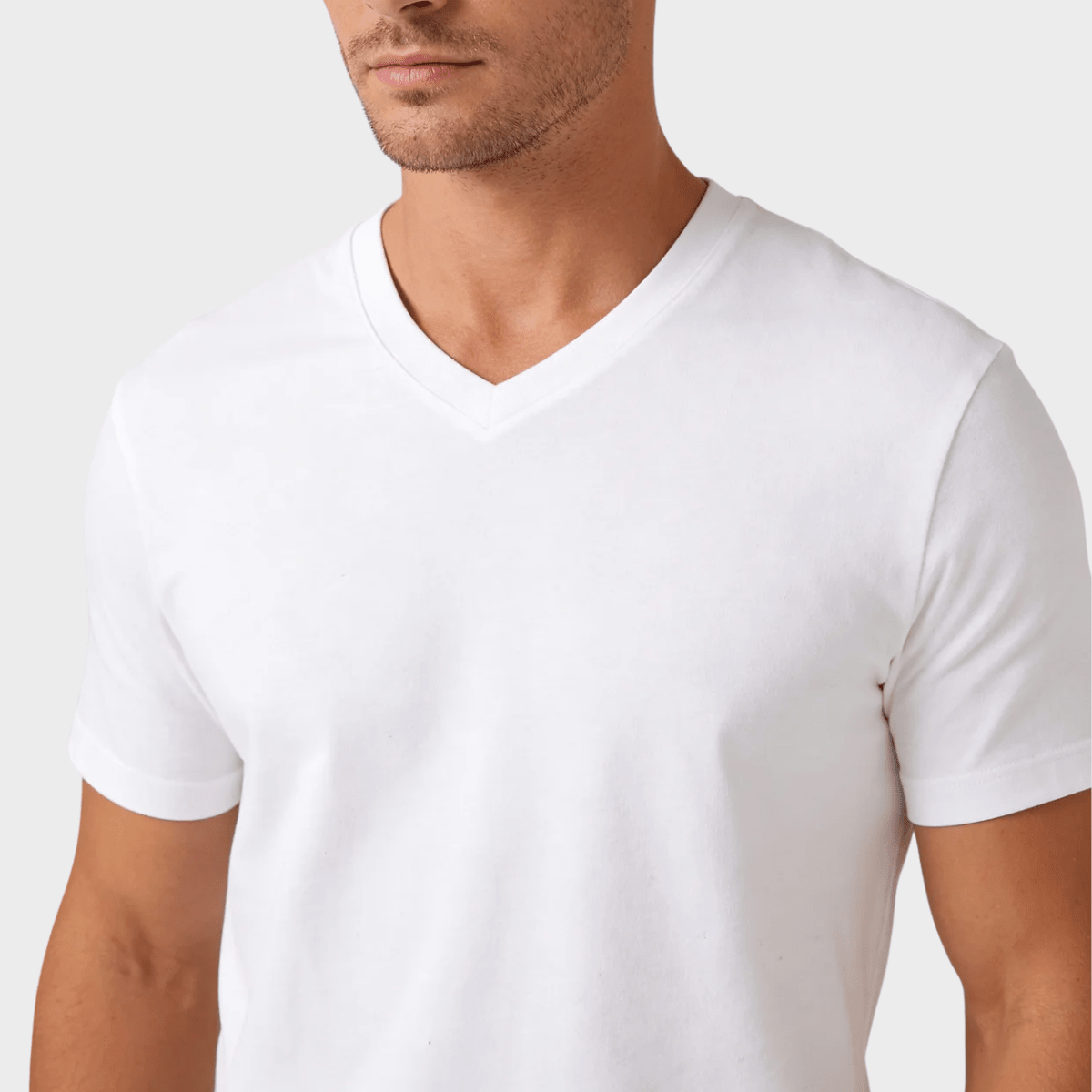 Mens White 4pk Ted Baker V Neck Tops from You Know Who's
