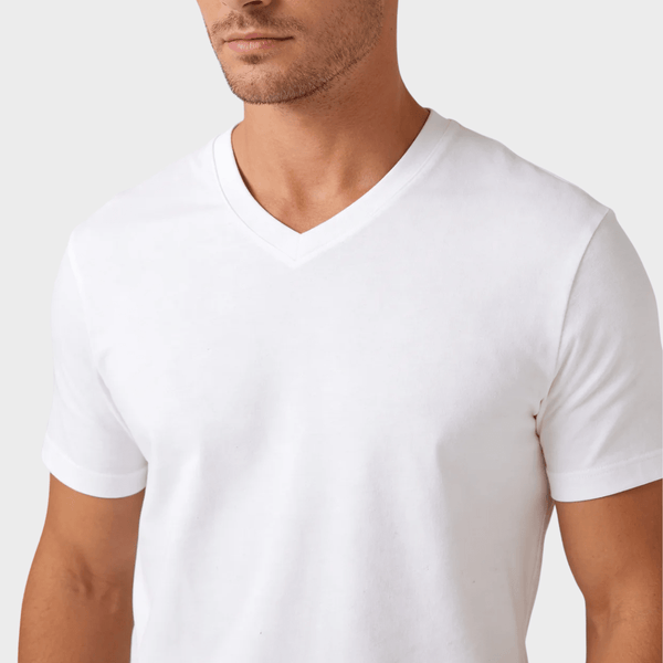 Mens White 4pk Ted Baker V Neck Tops from You Know Who's