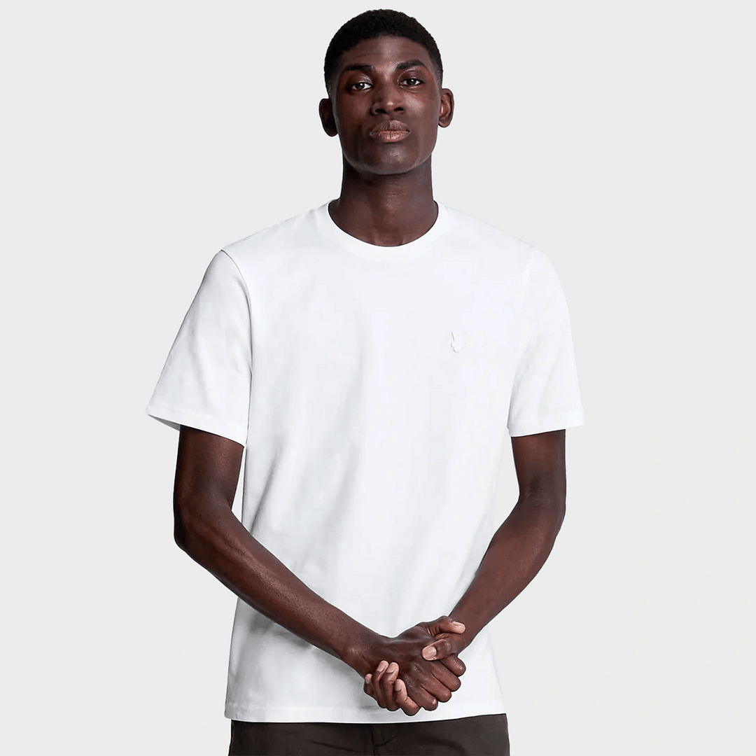 Men's White Lyle & Scott Logo T-shirt from You Know Who's