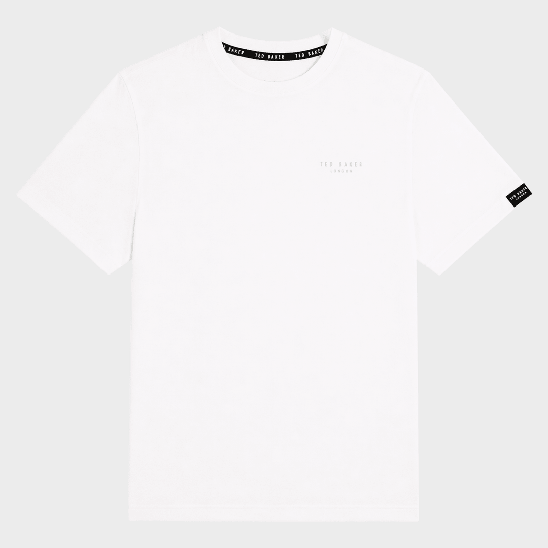 Men's White Printed Ted Baker T-shirt from You Know Who's