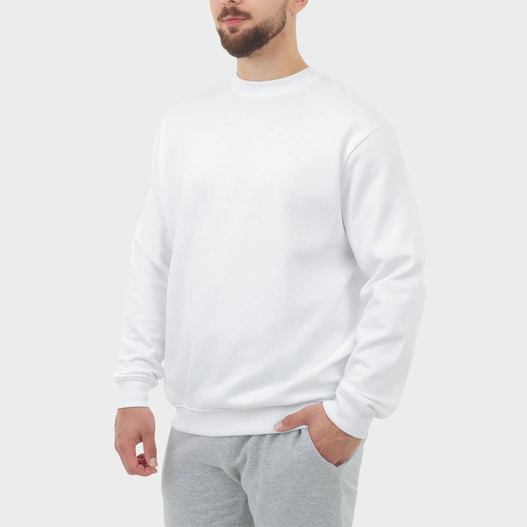 Mens White Sweater from You Know Who's