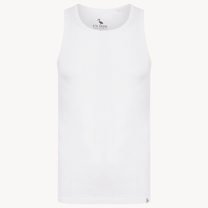 Mens White Vest from You Know Who's
