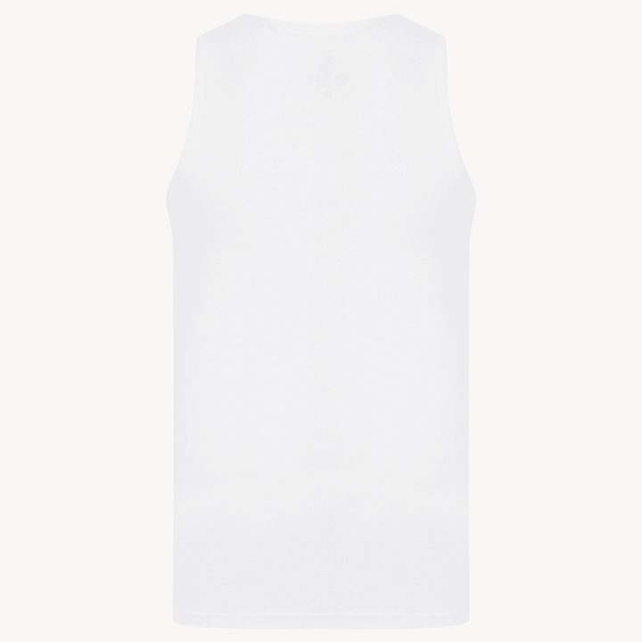 Mens White Vest from You Know Who's