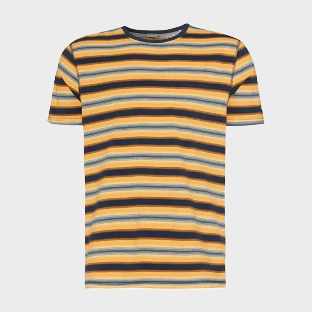 Mens Yellow Striped T Shirt from You Know Who's