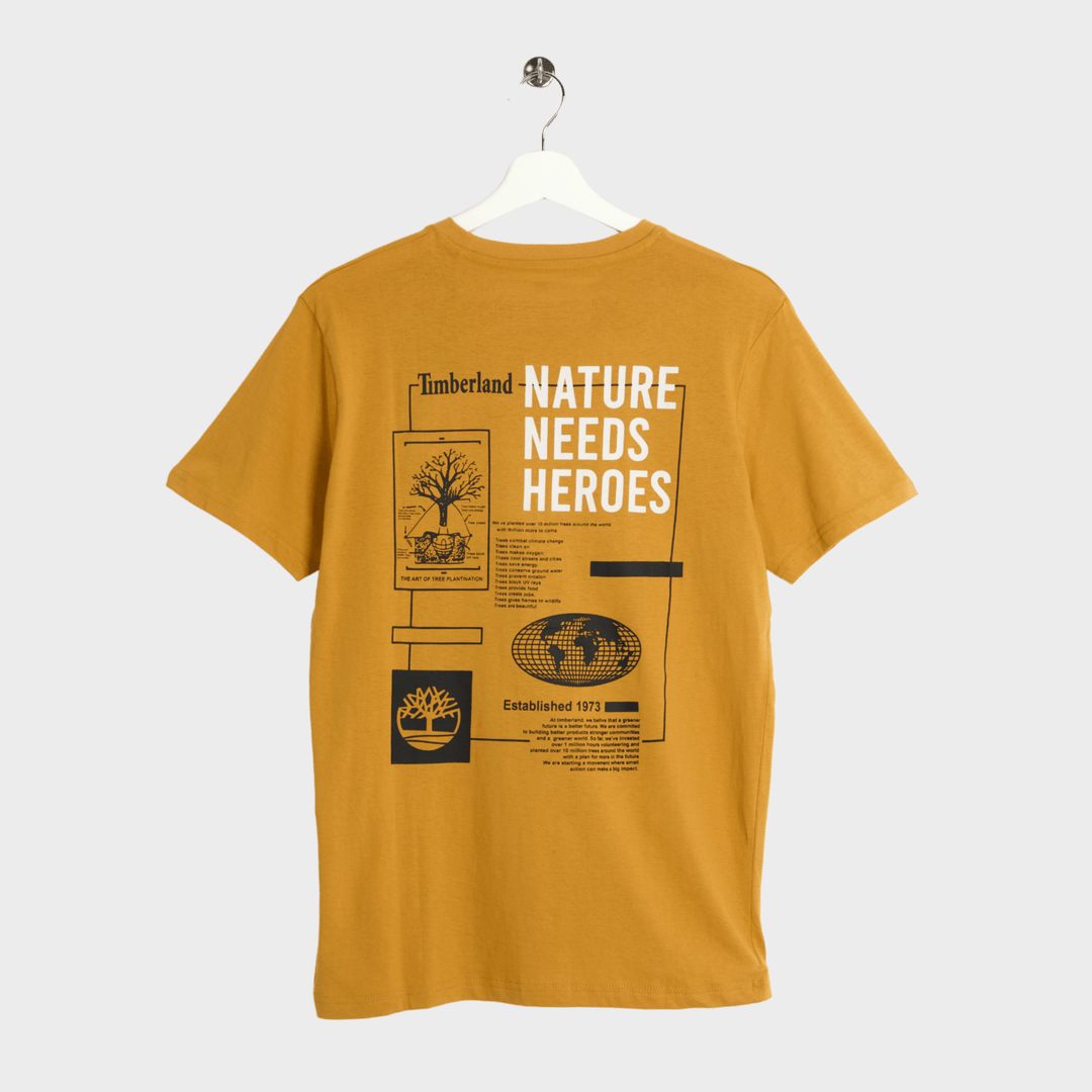 Mens Yellow Timberland T-Shirt from You Know Who's