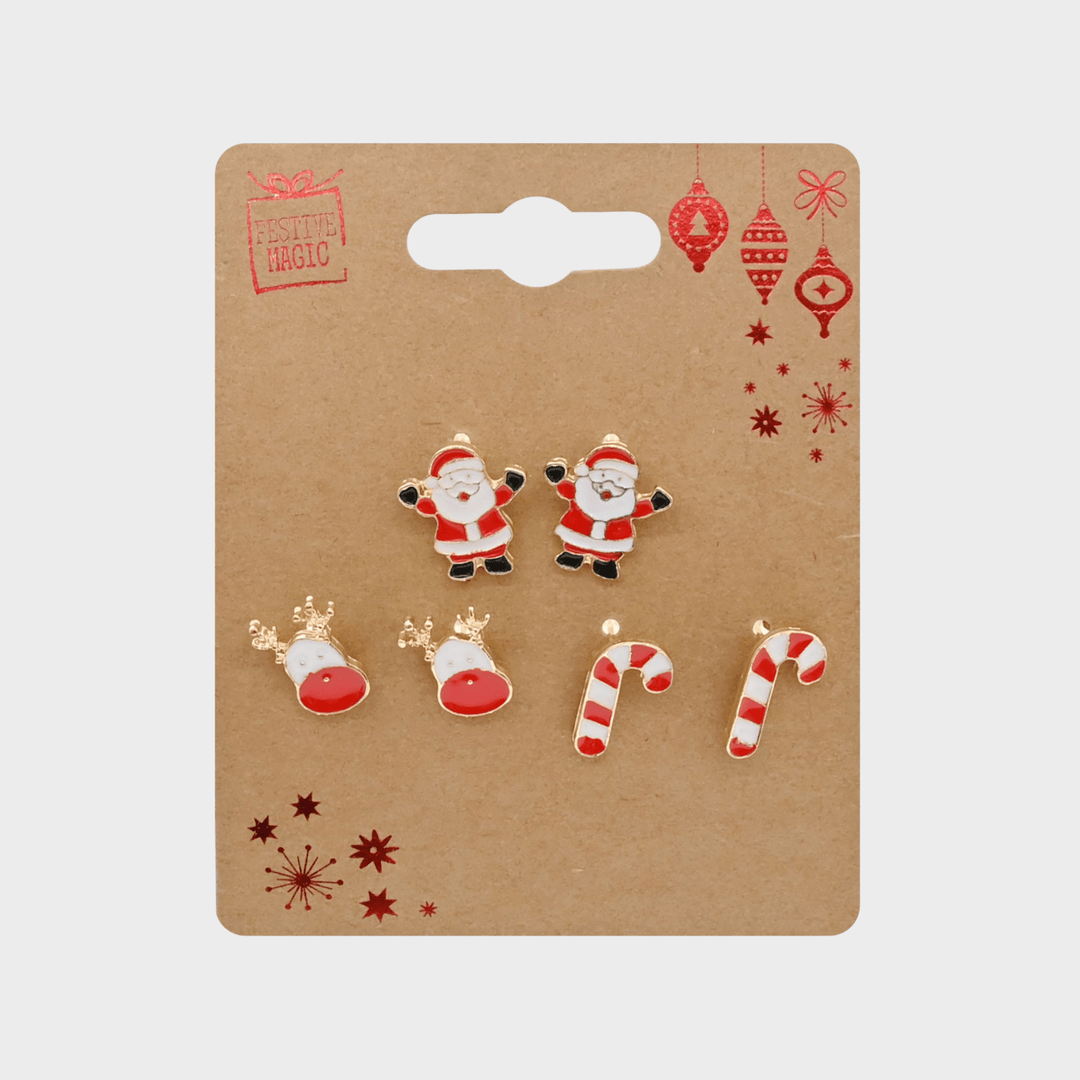 Metal earrings 3 pairs asst from You Know Who's