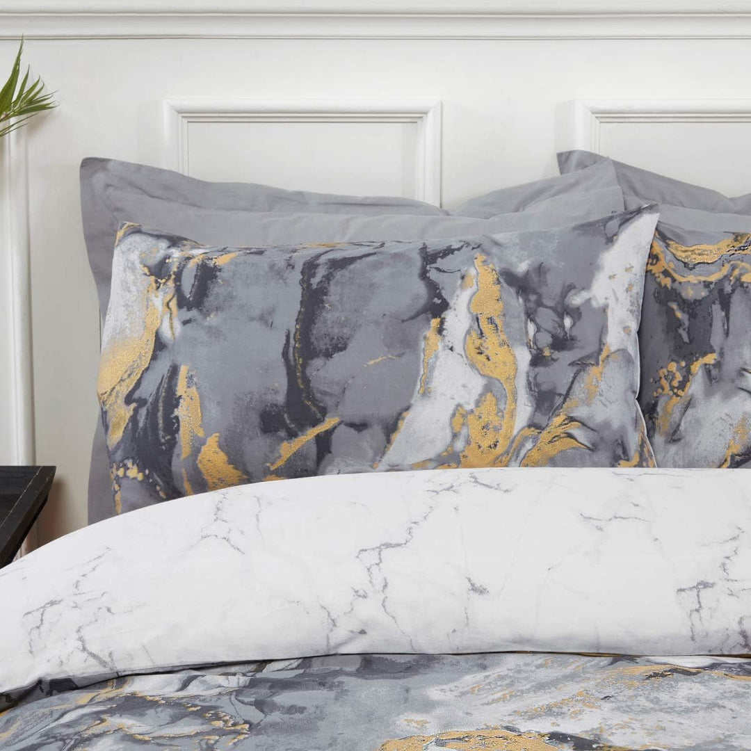 Metallic Marble Duvet Cove from You Know Who's