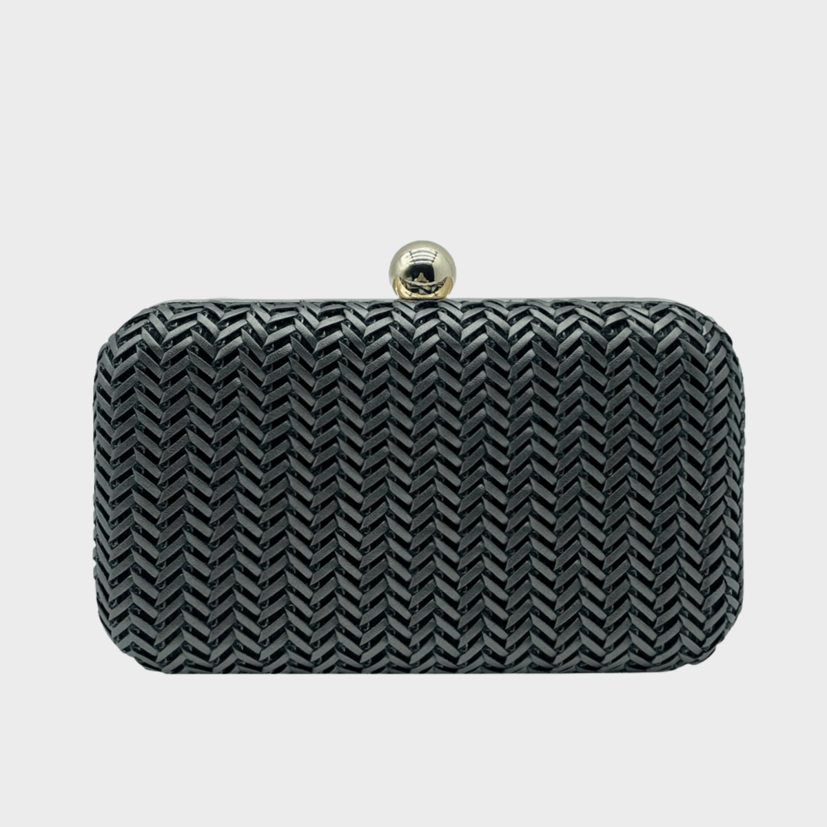 Metallic Woven Clutch Bag from You Know Who's