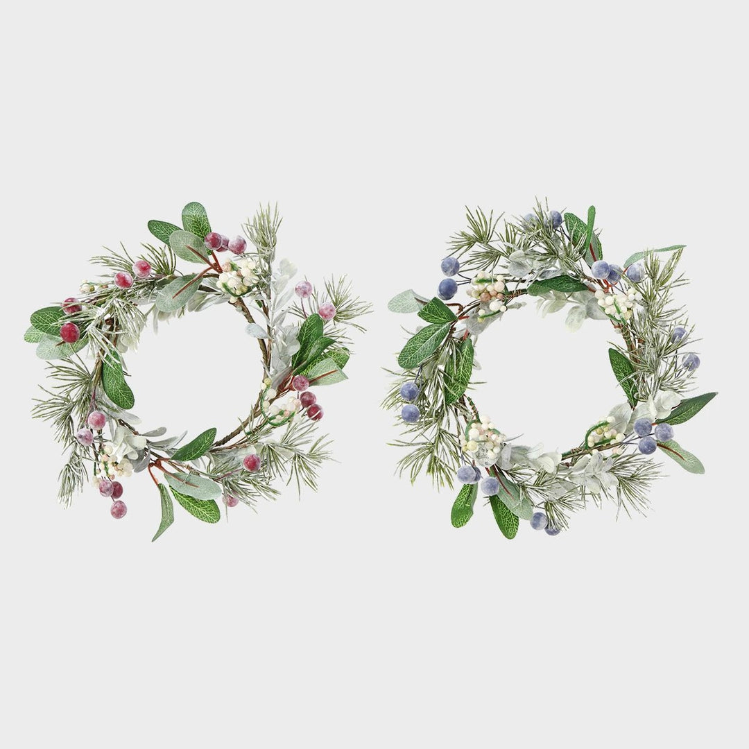 Mistletoe Mixed Wreath 22cm from You Know Who's