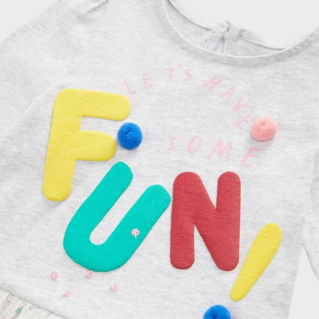 Girls Have Some Fun Long Sleeve Dress