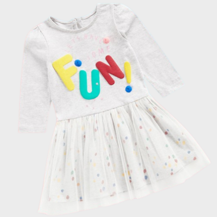 Girls Have Some Fun Long Sleeve Dress