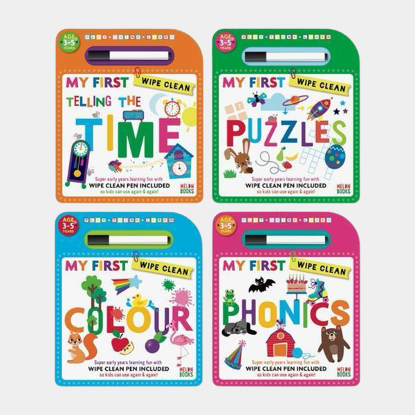 My First Wipe Clean Board Book from You Know Who's