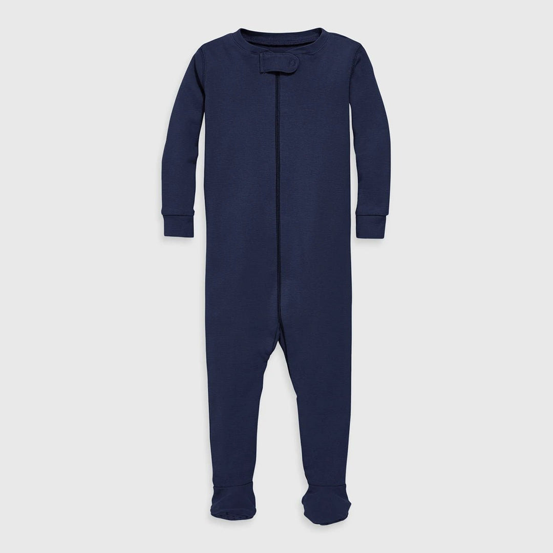 Navy Organic Unisex Sleepsuit from You Know Who's