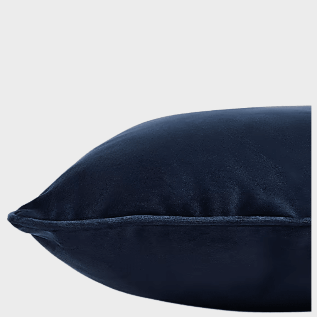 Navy Velvet Cushion from You Know Who's