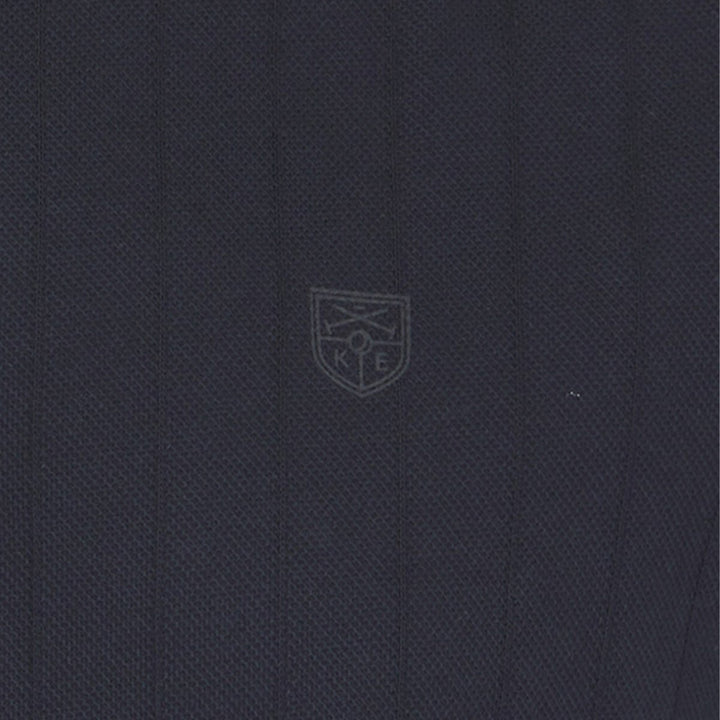 Navy Zip Neck Polo from You Know Who's