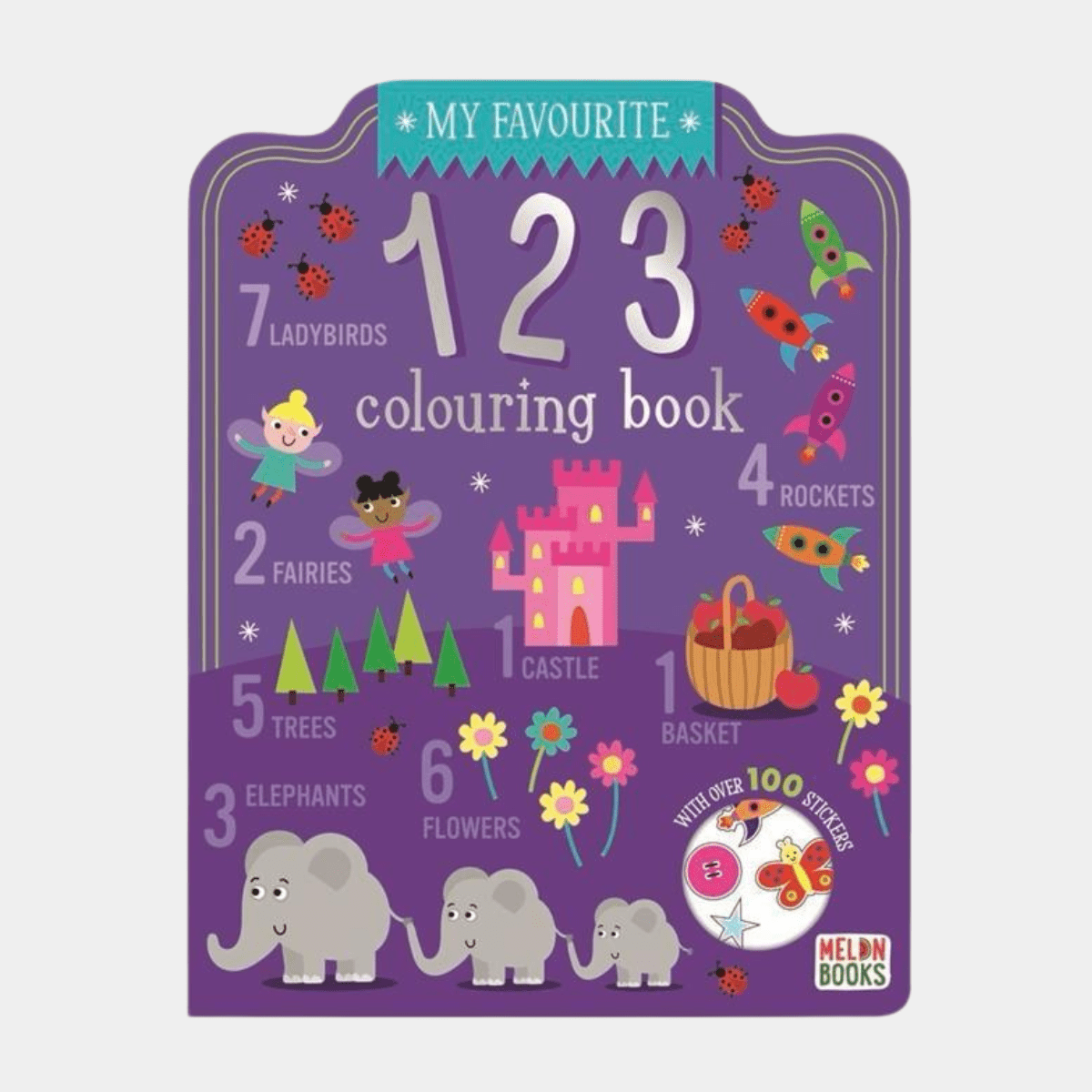 Number Colouring Book from You Know Who's