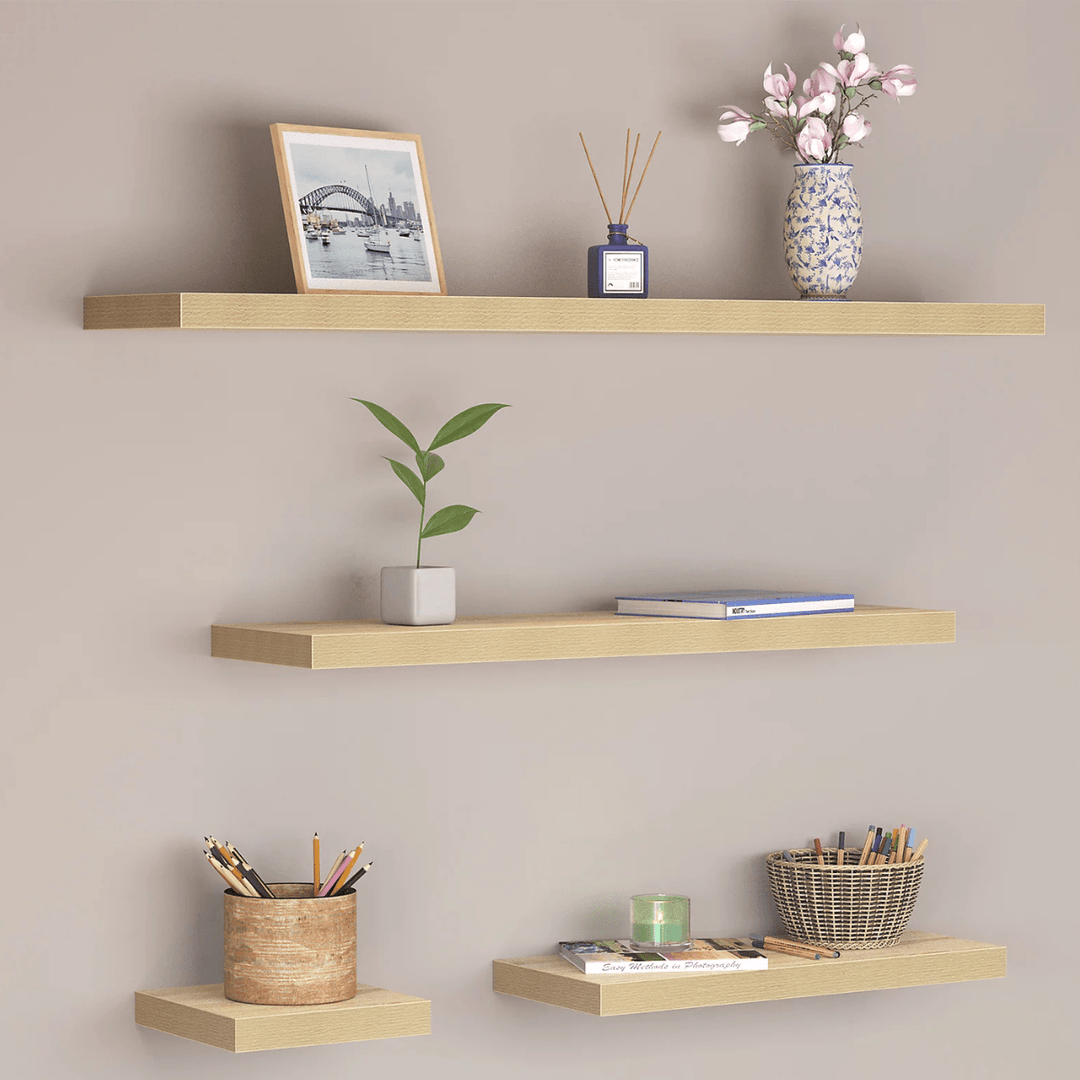 Oak Floating Shelf 60x24cm from You Know Who's