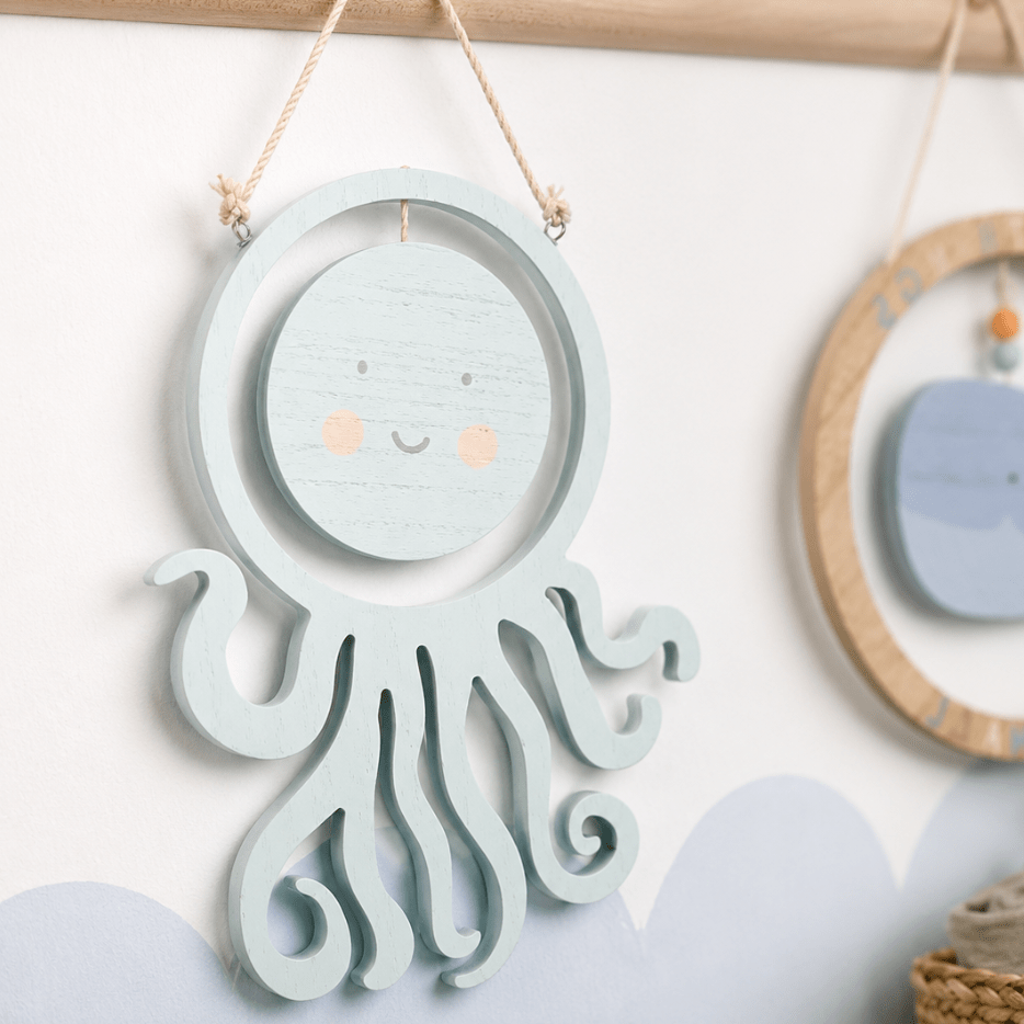 Octopus Hanging Plaque 28cm from You Know Who's