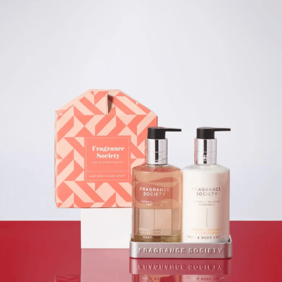 Orange, Bergamot and Lemon Grass Hand Wash and Lotion Set from You Know Who's