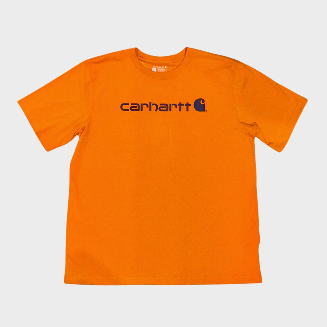 Orange Carhartt Printed T-Shirt from You Know Who's