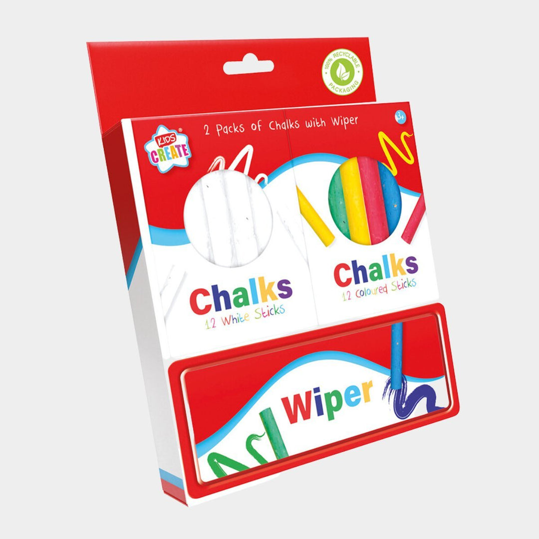 Pack of Chalks with Wiper from You Know Who's