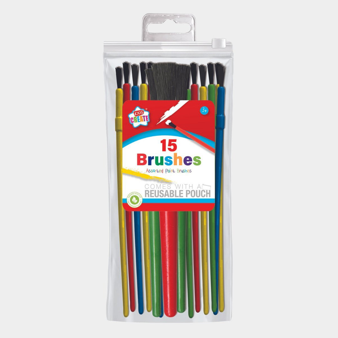 Paint Brush Set 15pc from You Know Who's