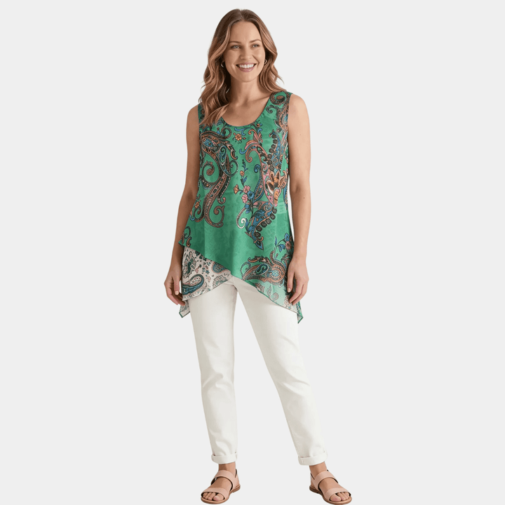 Paisley Print Reversible Vest from You Know Who's