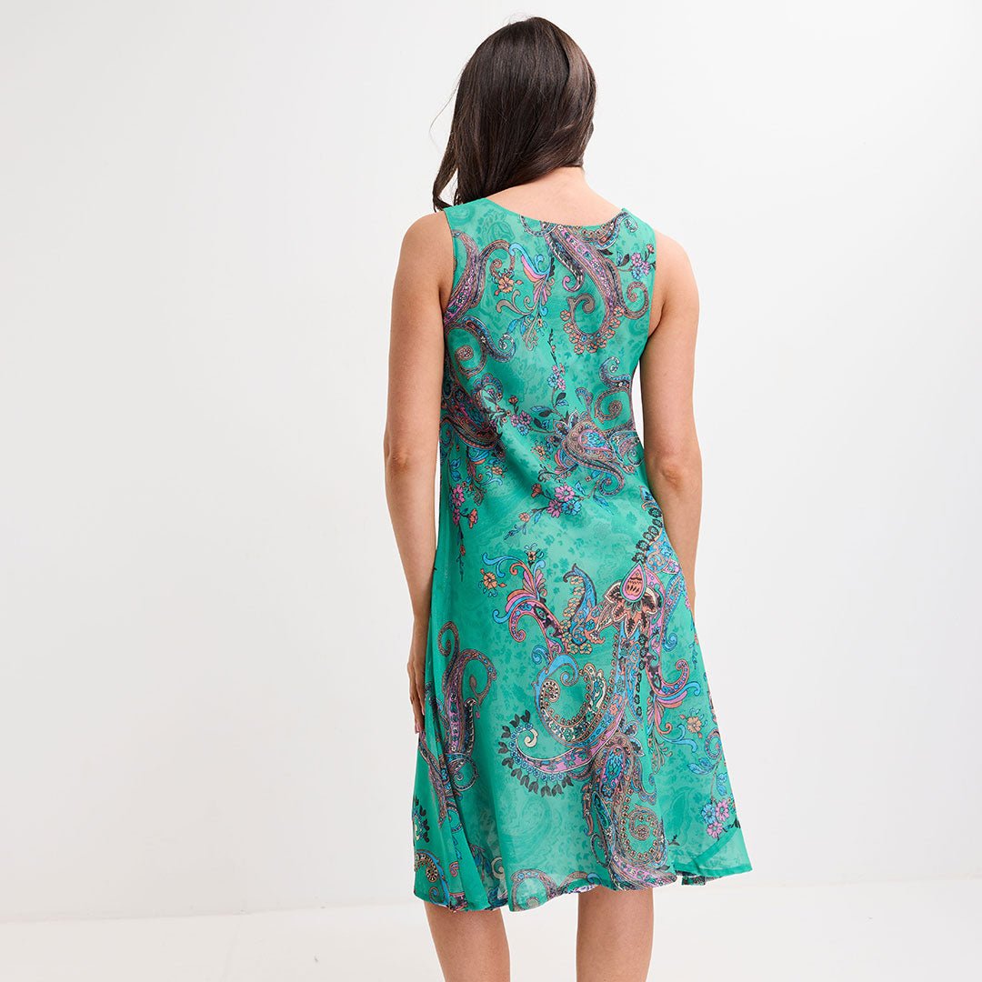 Paisley Reversible Midi Dress from You Know Who's