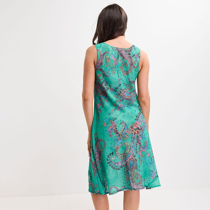 Paisley Reversible Midi Dress from You Know Who's