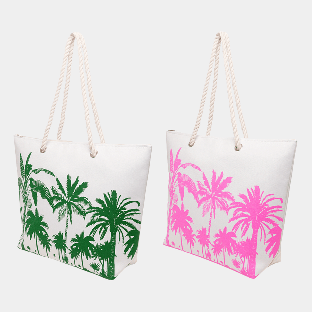 Palm Tree Beach Bag from You Know Who's