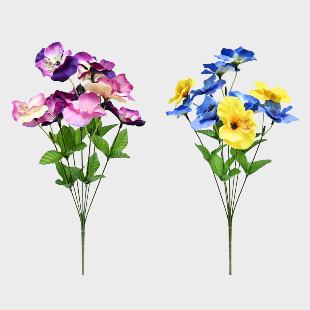Pansy Bunch 7 Head 39cm Assorted from You Know Who's