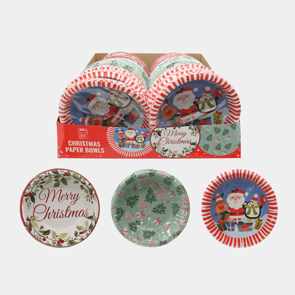 PAPER BOWL 16cm 6pk Asst from You Know Who's