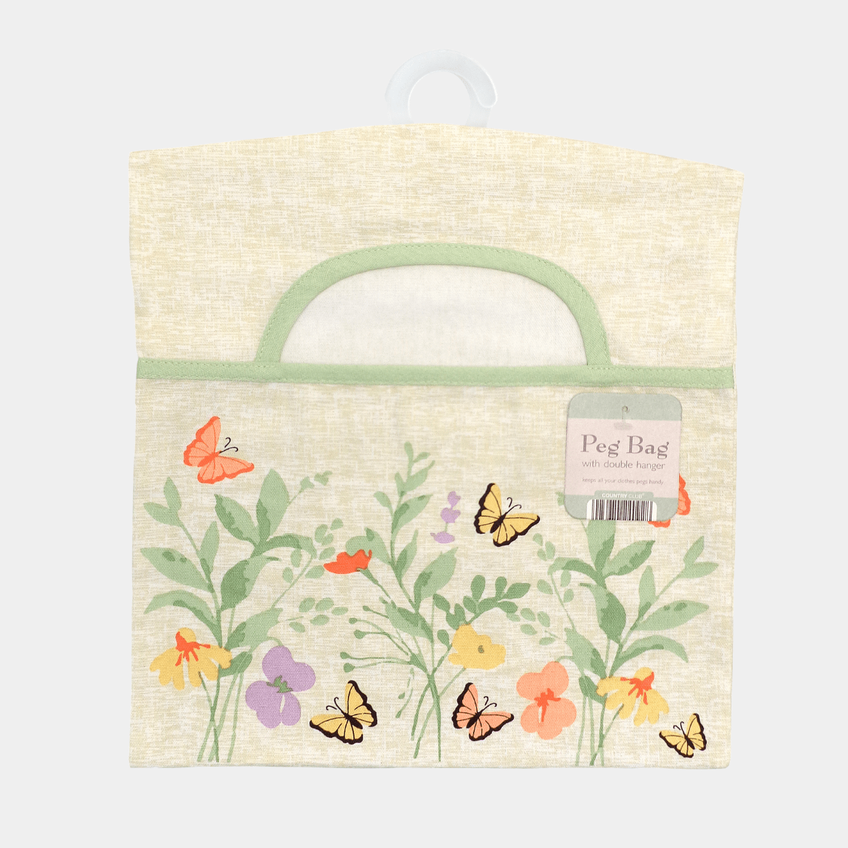 Peg Bag With Double Hanger from You Know Who's