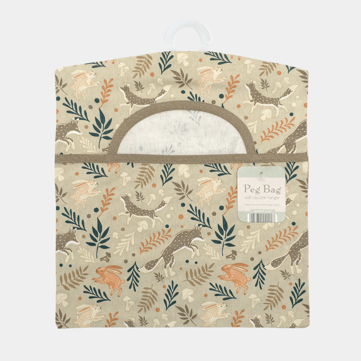 Peg Bag With Double Hanger from You Know Who's
